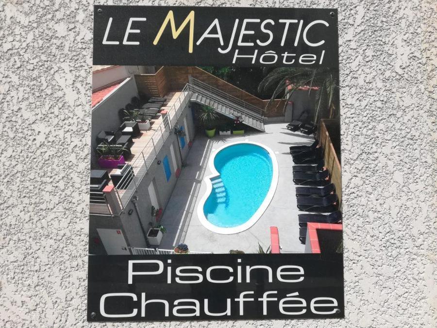 Hotel Le Majestic Canet Plage Canet-en-Roussillon Exterior foto